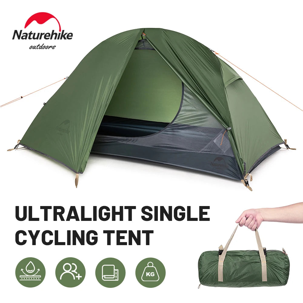 One Person Backpacking Waterproof Ultralight Hiking Tent