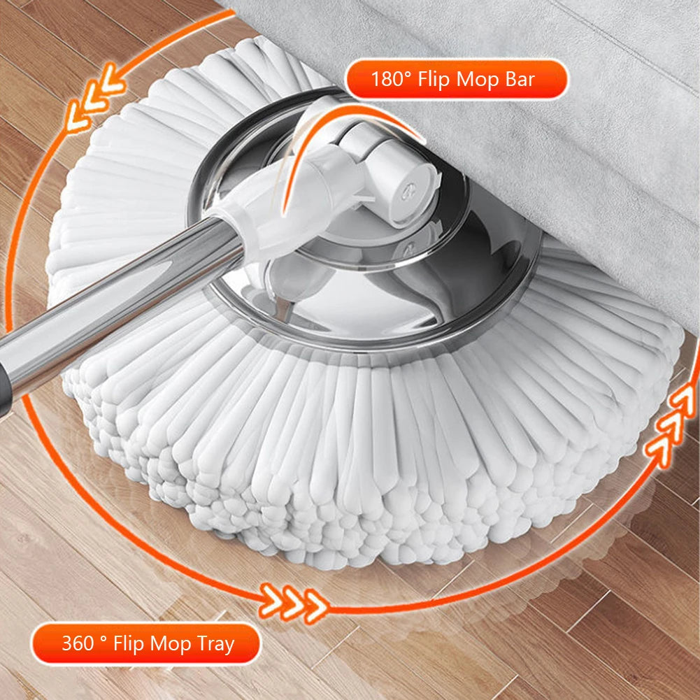 Household Automatic Dehydration Spin Mop And Bucket