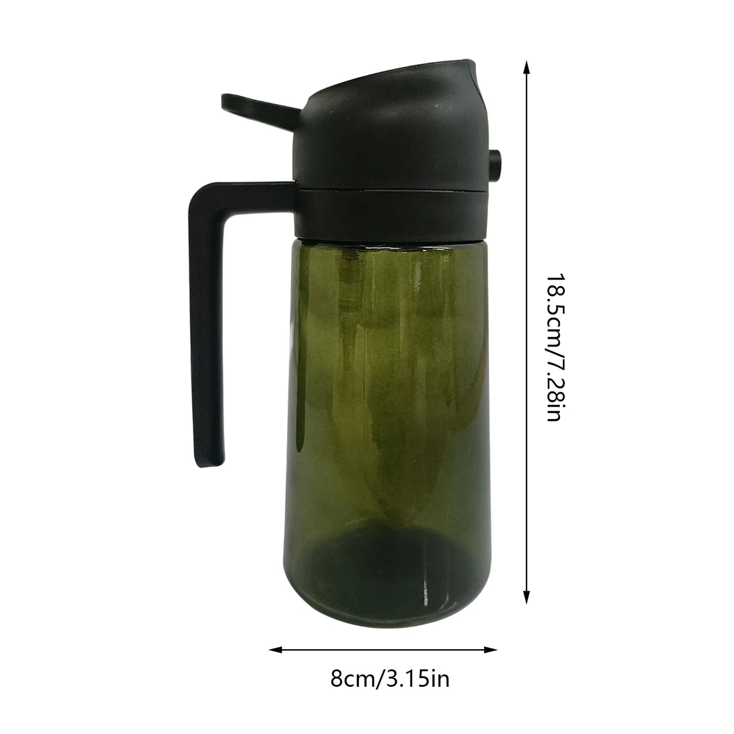 2-in-1 Spray Bottle For Dispensing Olive Oil