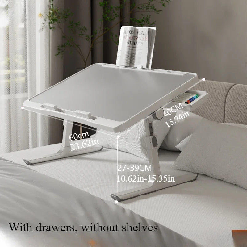 Foldable, Angle Adjustable Laptop Bed Tray Table