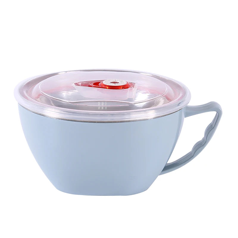 Anti Scalding Stainless Steel Bowl With Handle