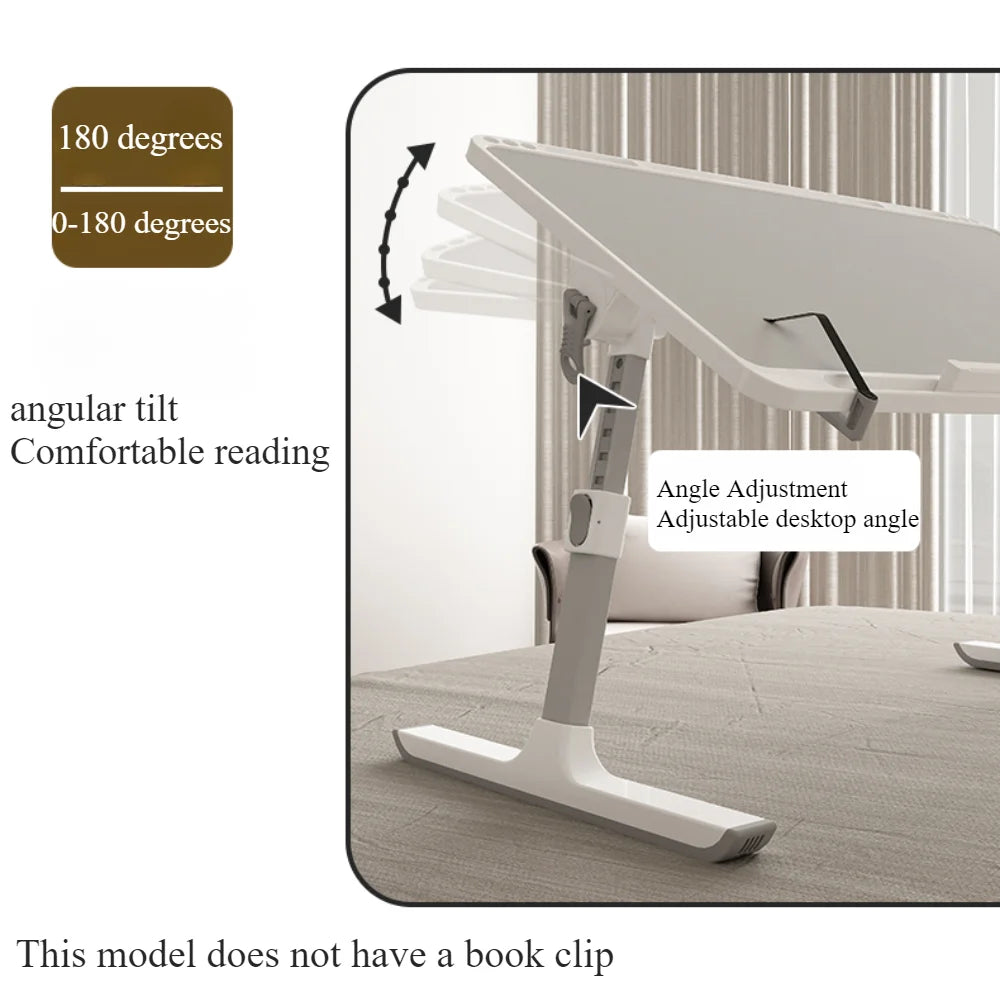 Foldable, Angle Adjustable Laptop Bed Tray Table