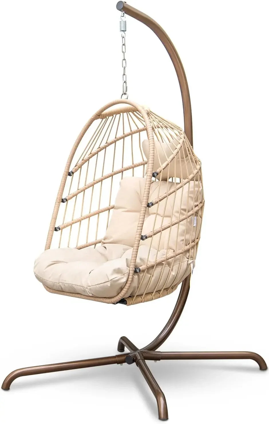 Luxury Outdoor Patio Wicker Egg Chair