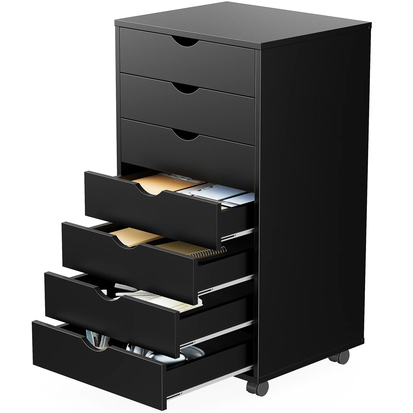 Chest Dressers Nightstand Storage Cabinet Wooden File