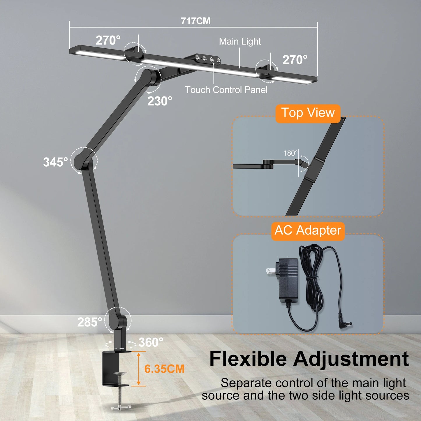 Lamp For Home Office With Atmosphere Lighting,
