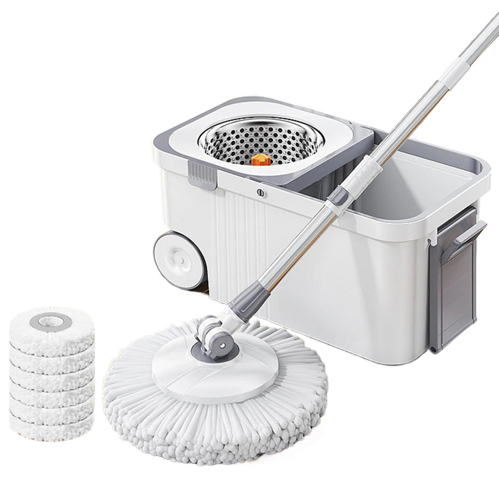Household Automatic Dehydration Spin Mop And Bucket