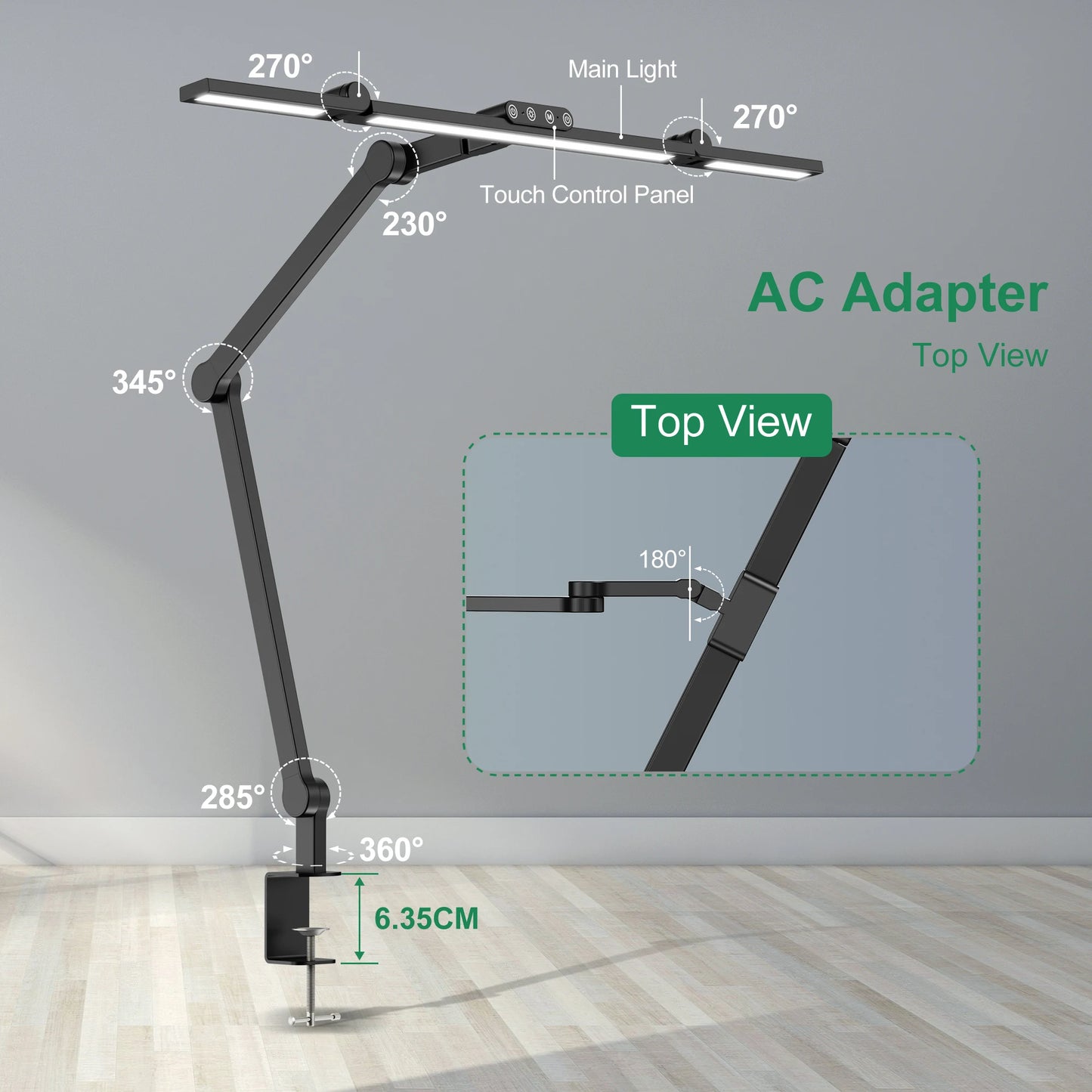 Lamp For Home Office With Atmosphere Lighting,