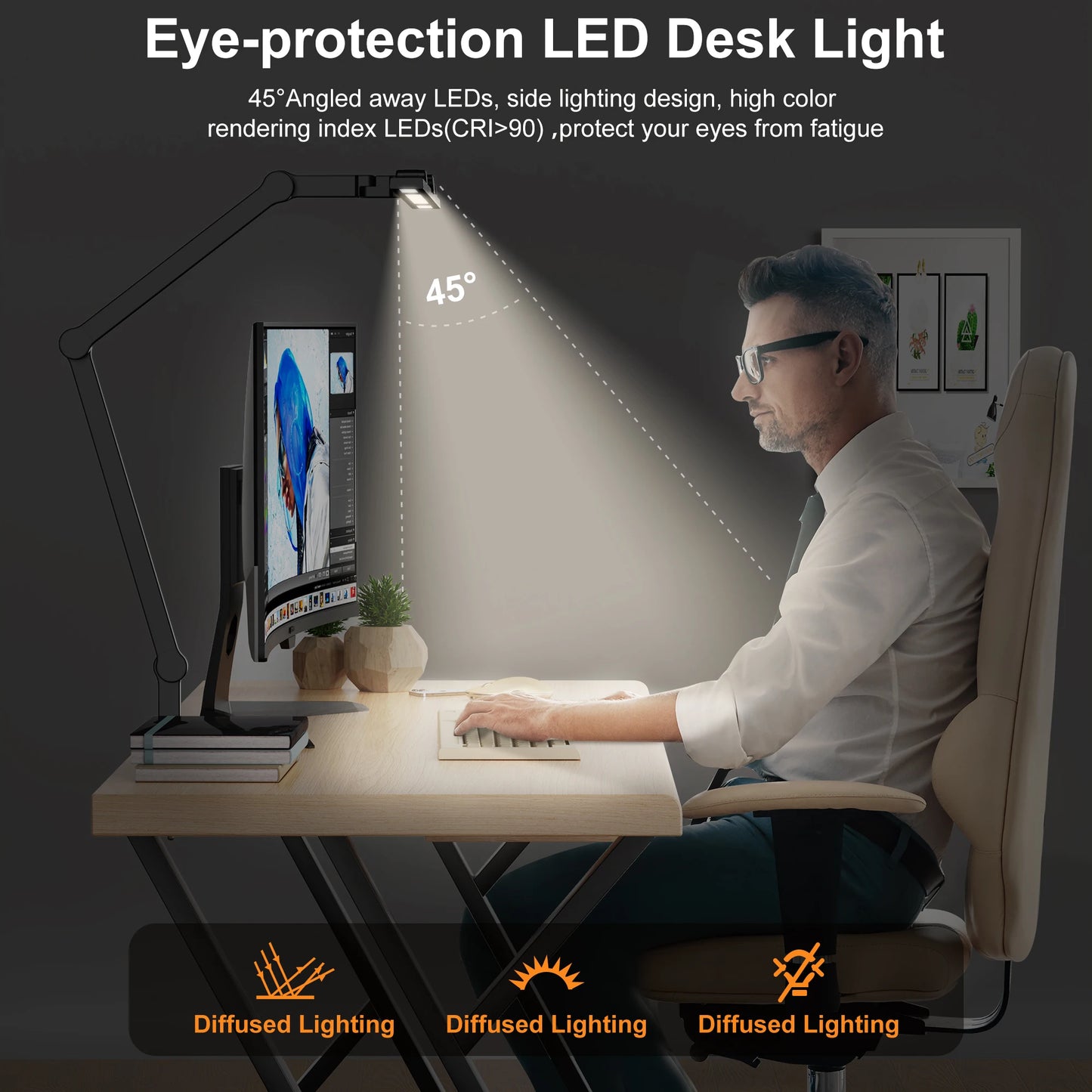 Lamp For Home Office With Atmosphere Lighting,