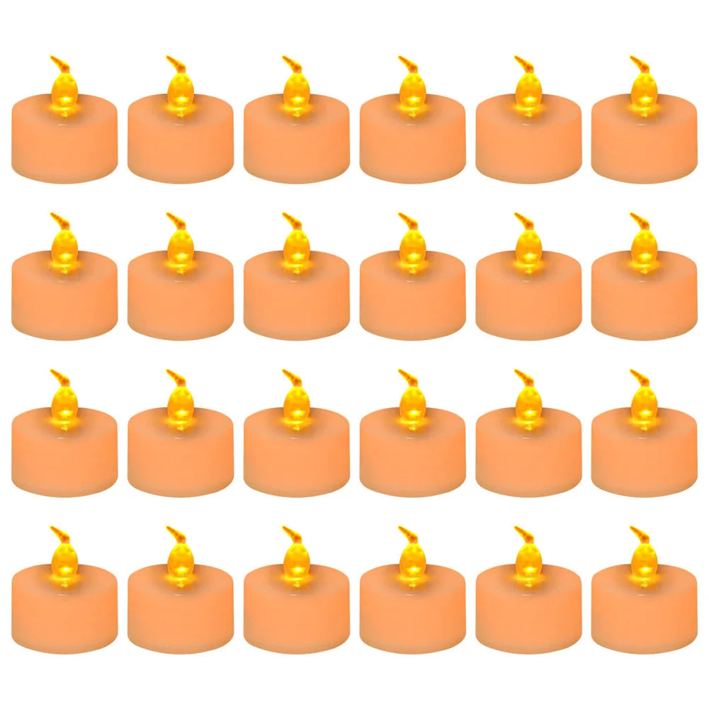 12/24Pcs Flameless LED Battery Operated Flickering Candles