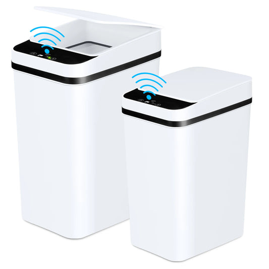 Touchless Motion Sensor Garbage Cans With Lids