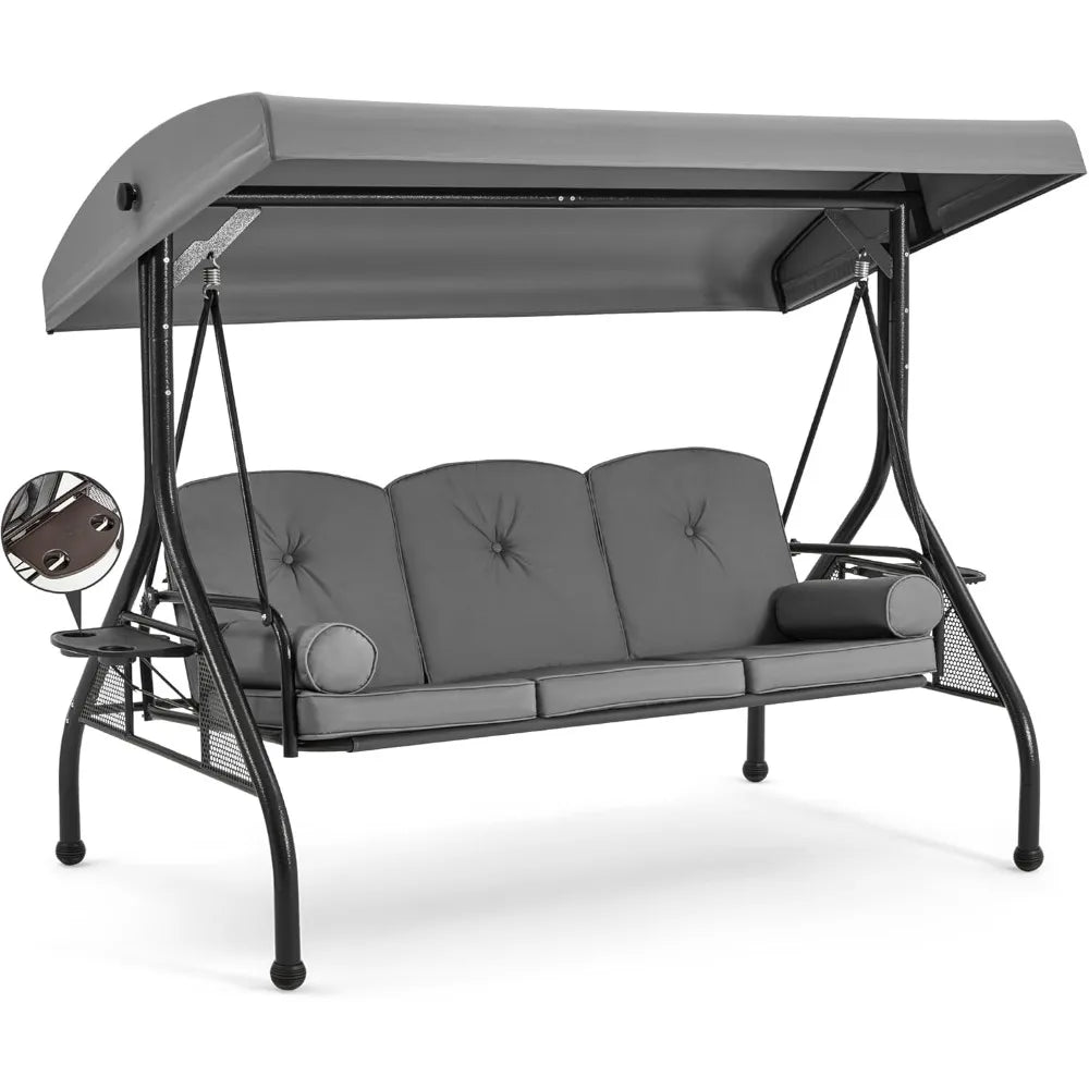 3 Seat Outdoor Porch Swing