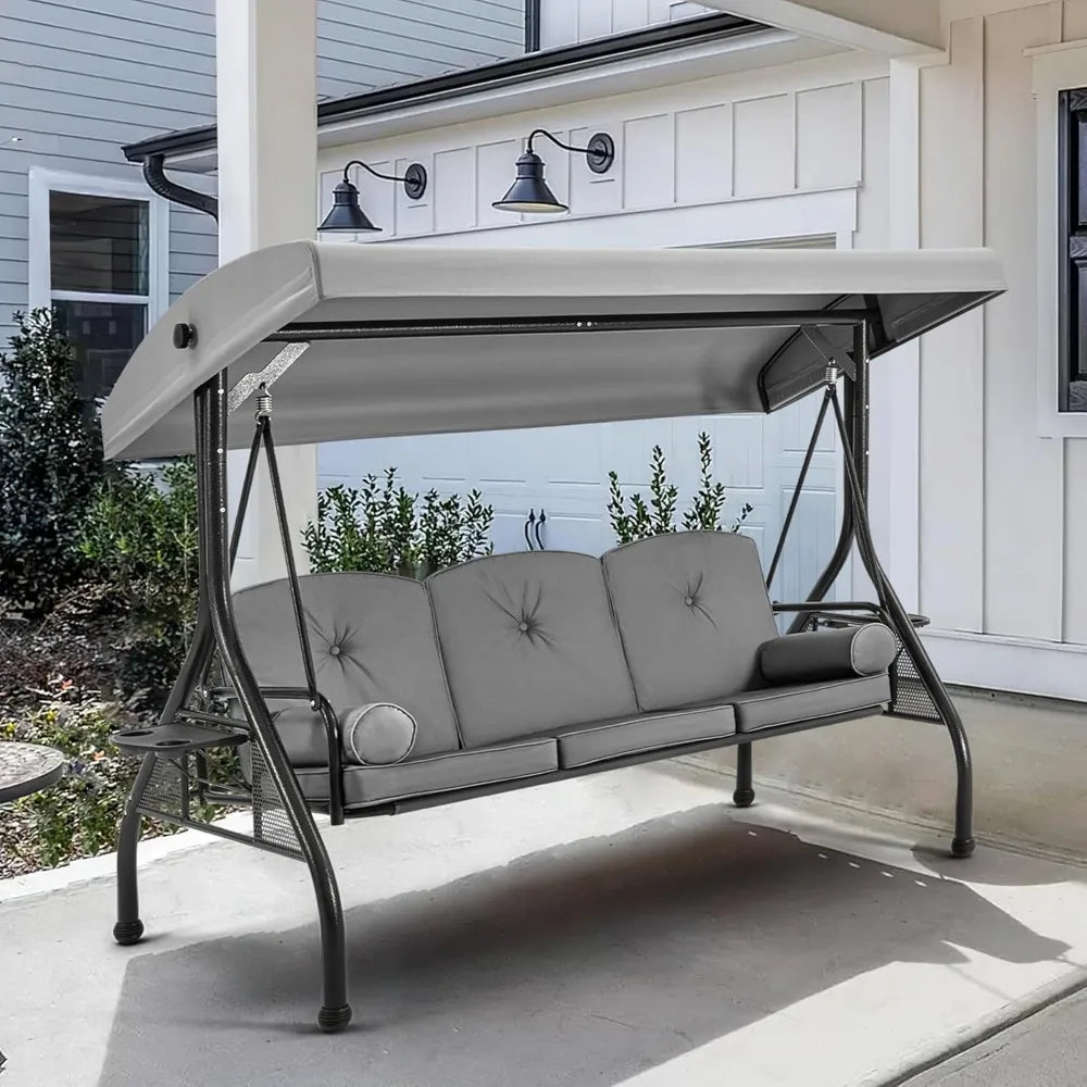 3 Seat Outdoor Porch Swing