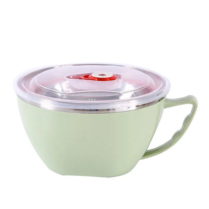 Anti Scalding Stainless Steel Bowl With Handle