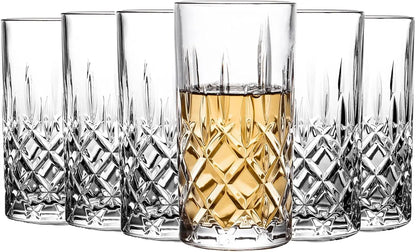 14 Ounce Tall Highball Glassware Beverage Set