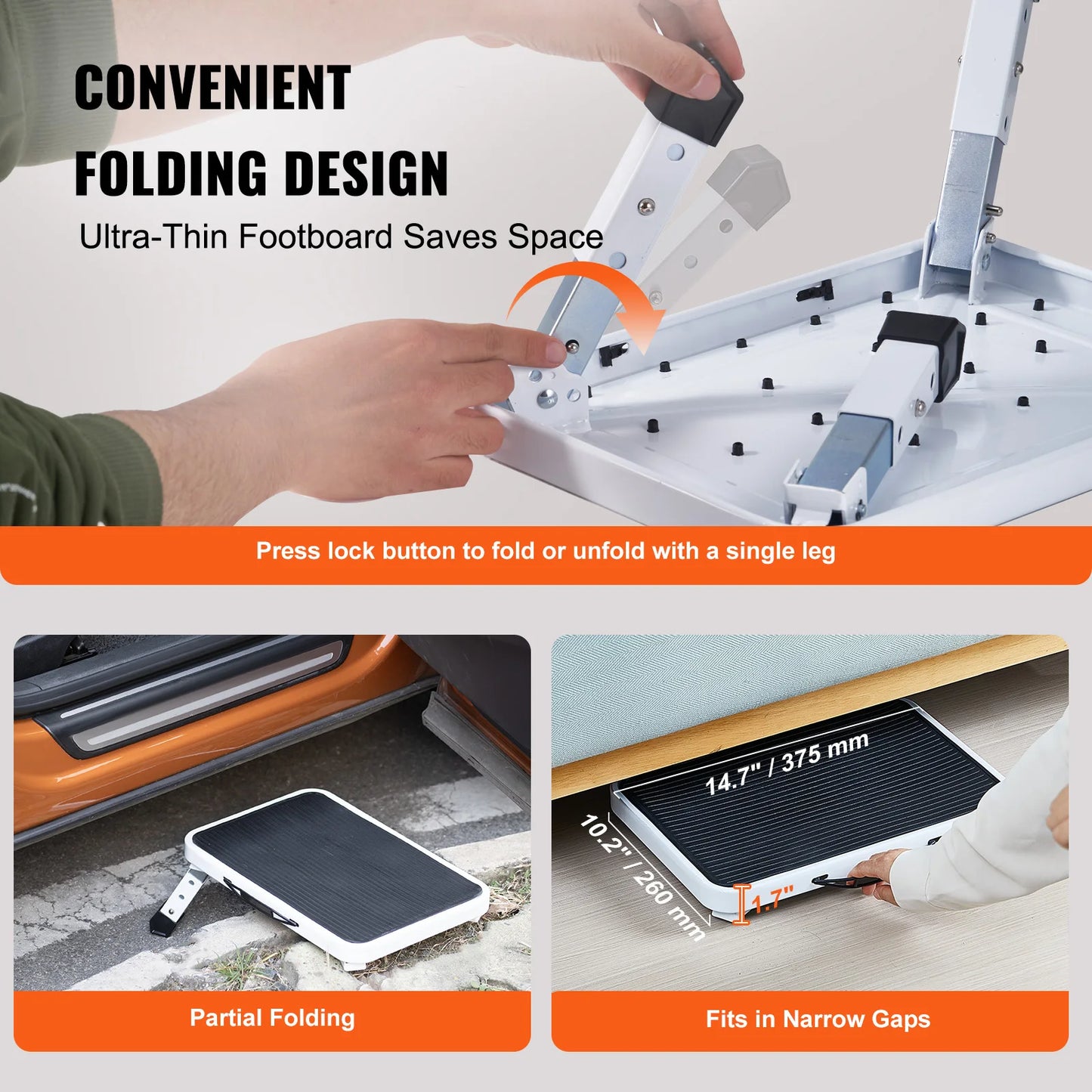 Non-Slip Step Stool For Home Or Office
