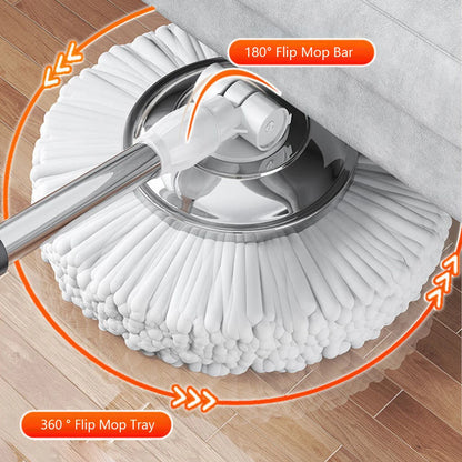 Household Automatic Dehydration Spin Mop And  Bucket