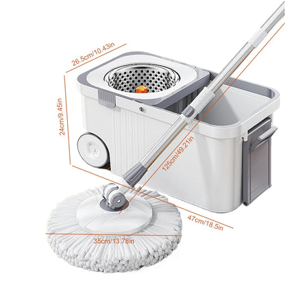 Household Automatic Dehydration Spin Mop And  Bucket