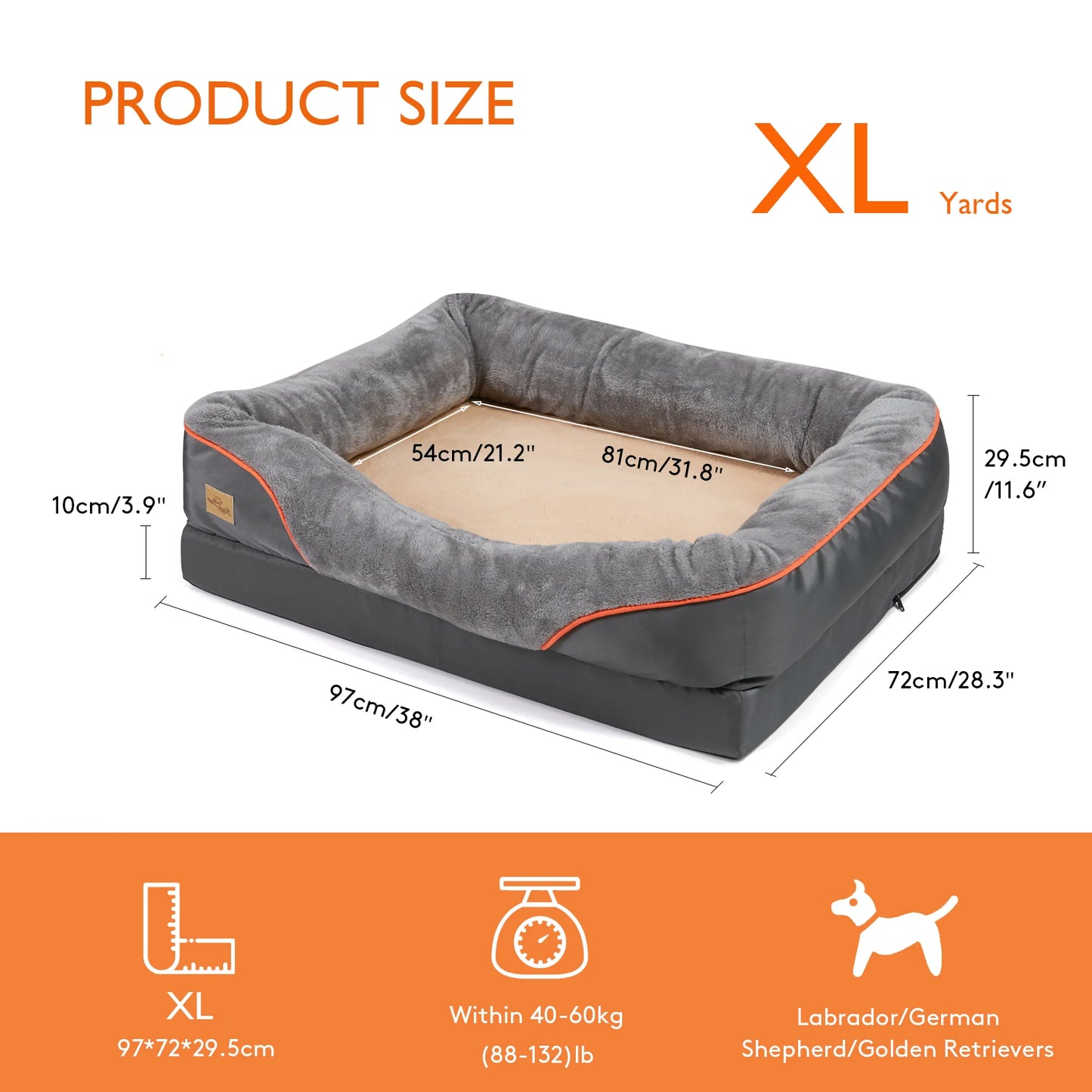 Soft Orthopedic Dog Bed