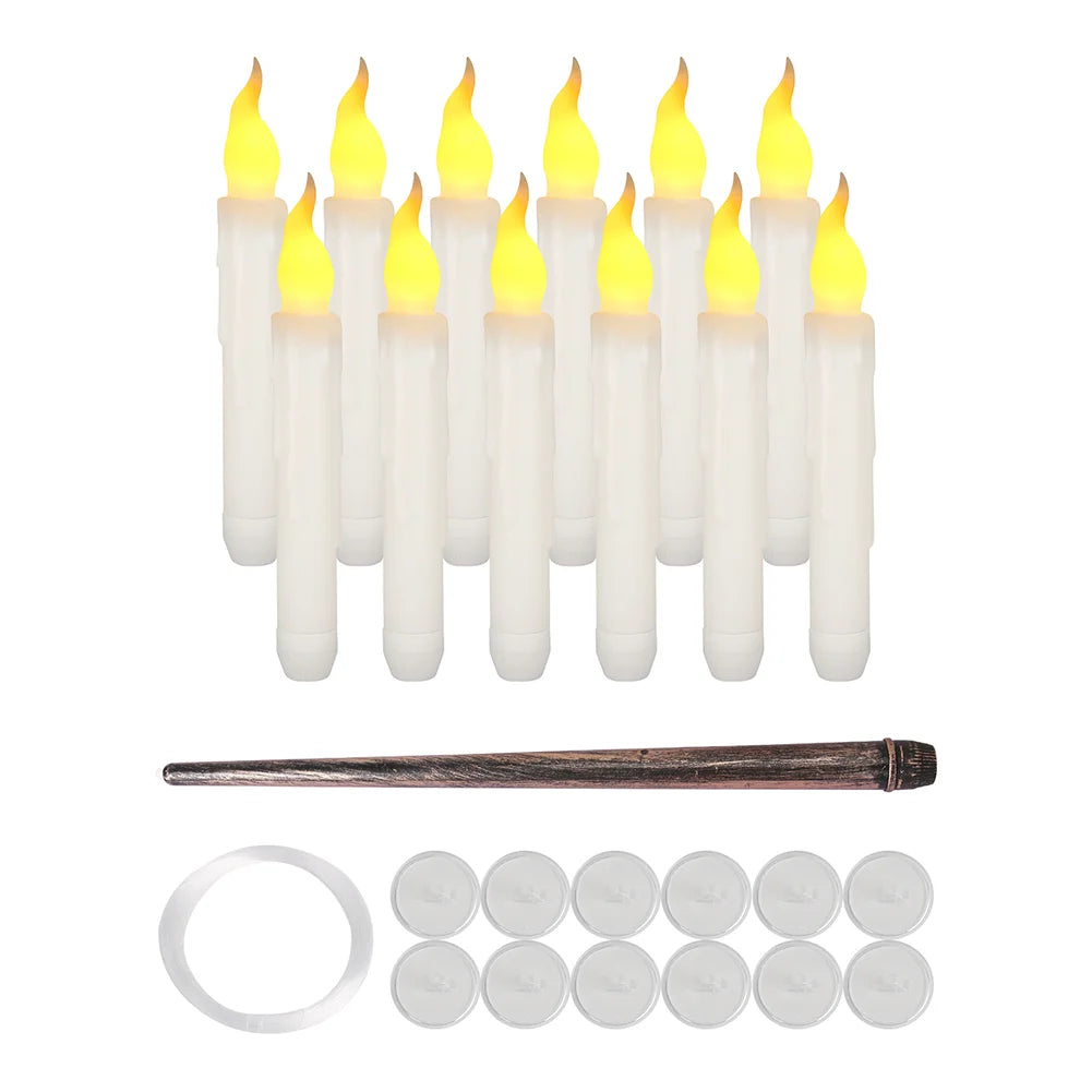12/24Pcs Flameless LED Battery Operated Flickering Candles