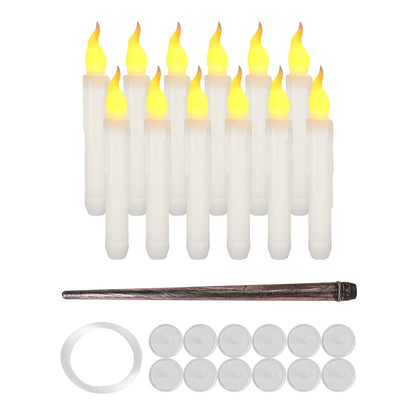 12/24Pcs Flameless LED Battery Operated Flickering Candles