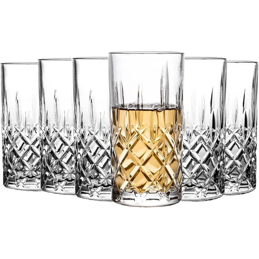 14 Ounce Tall Highball Glassware Beverage Set