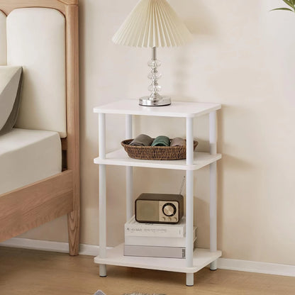 Wooden  Bedside Night Table For Small Spaces