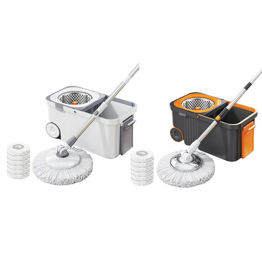 Household Automatic Dehydration Spin Mop And  Bucket
