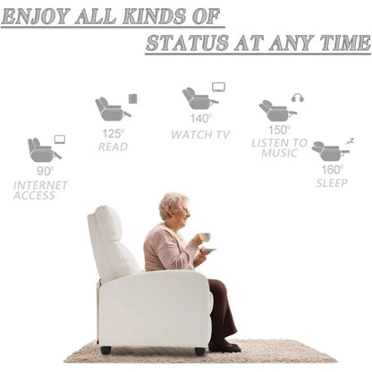 Recliner Chair For Living Room Home Theater