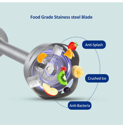 5-In-1 Hand Stick Blender, Chopper And Whisk
