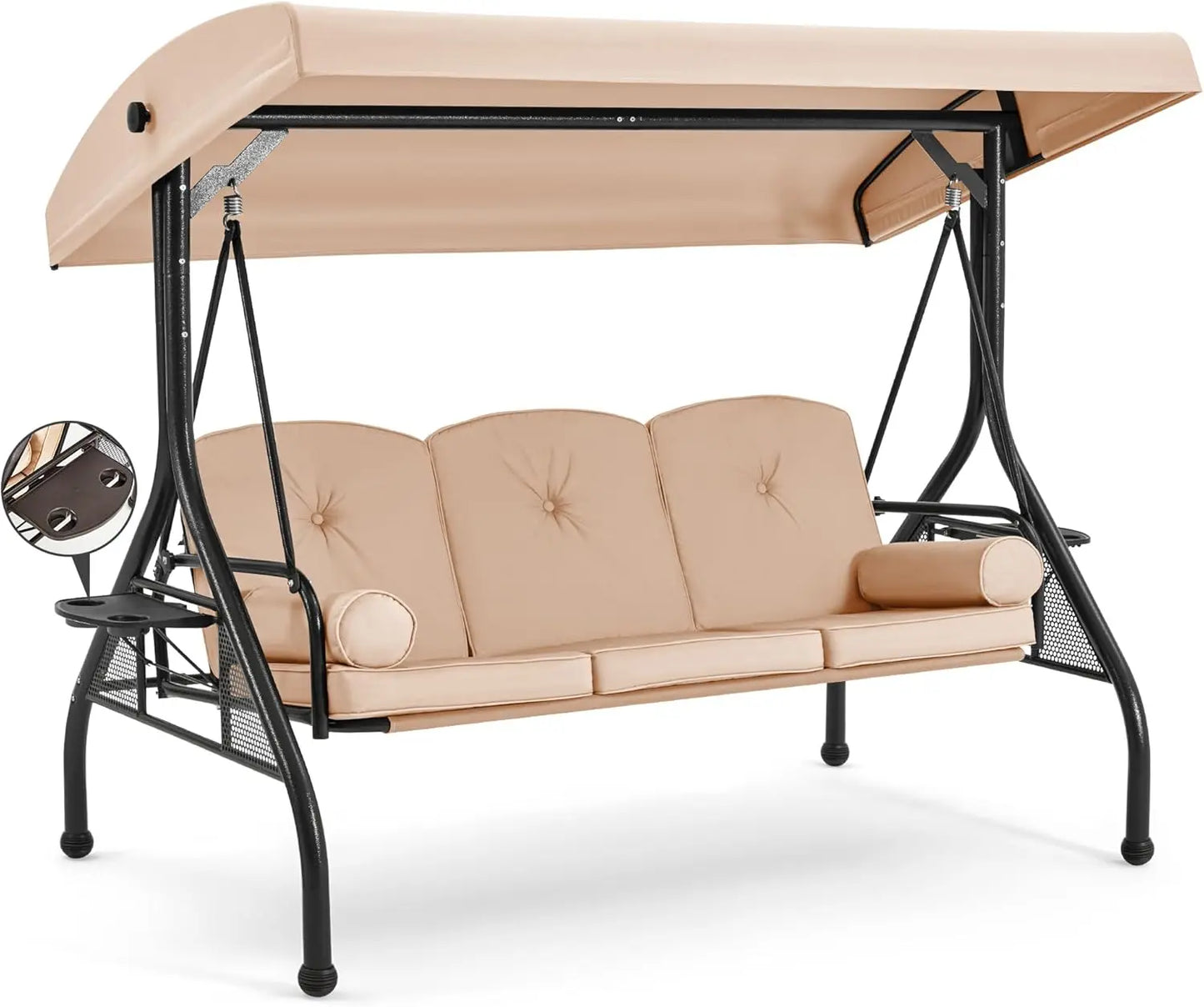 3 Seat Outdoor Porch Swing